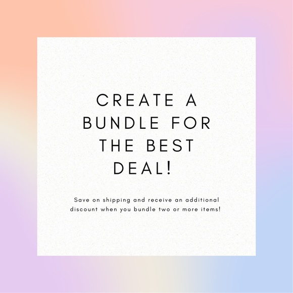 Create a bundle for the best deal! - Picture 1 of 1